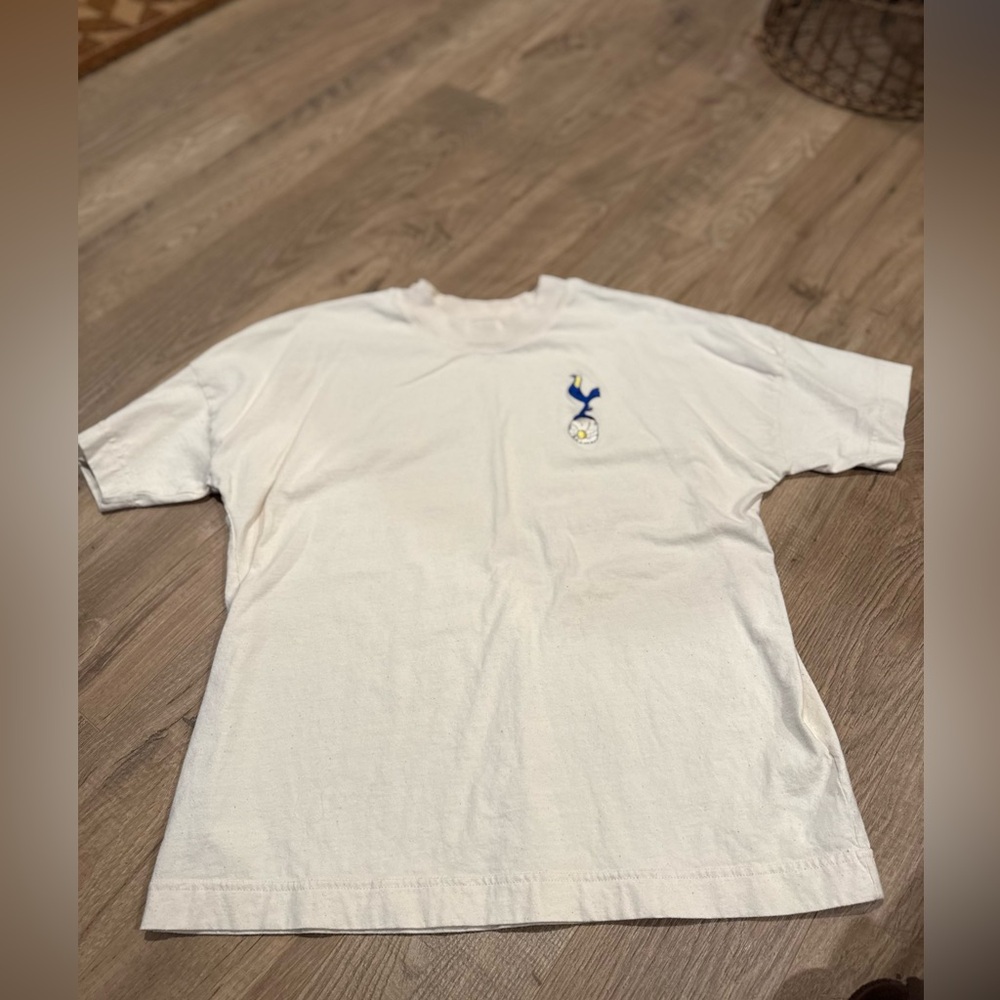 Tottenham Hotspur White Shirt with Blue Logo